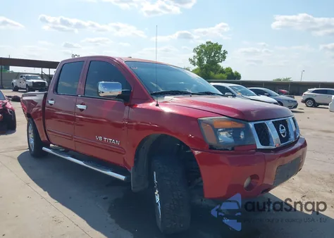 2006 Nissan Titan Se from USA, damaged, VIN 1N6BA07A46N509974